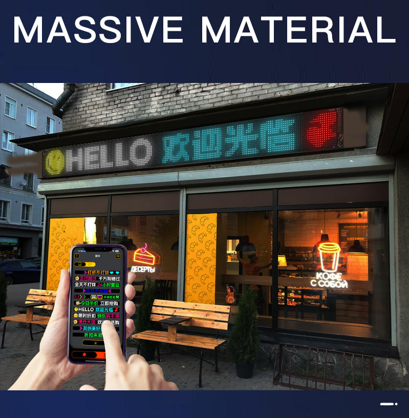 PIXELLAB LED Soft screen APP controls LED 70“