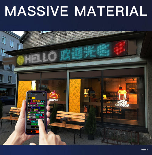 PIXELLAB LED Soft screen APP controls LED 70“